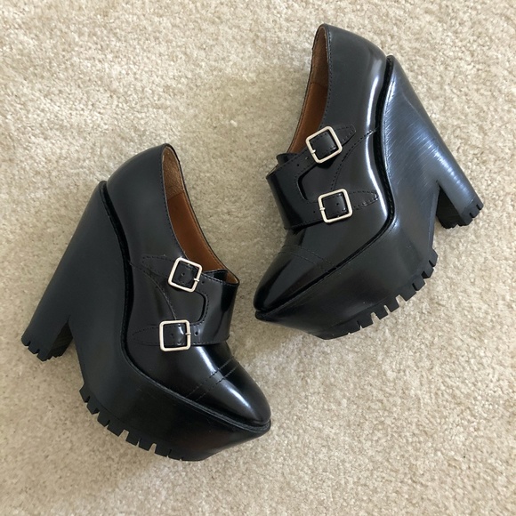 BURBERRY PRORSUM Monk strap wedge - size 37 - Picture 2 of 5